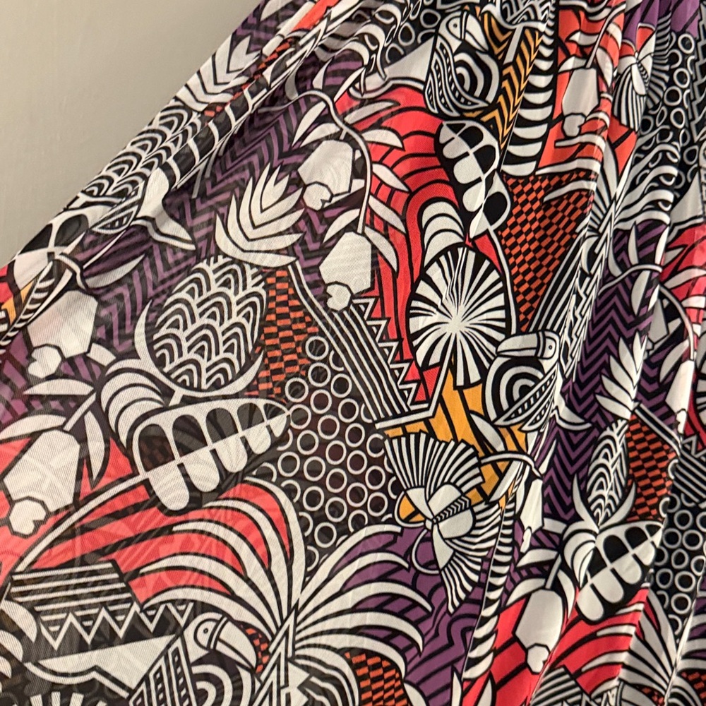 Anthropologie Farm Rio Maxi Skirt Nouveau Color Size M NWT - Picture 9 of 12